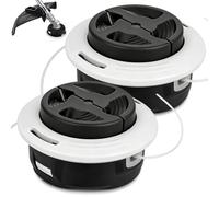 DAJASD 2PCS Tête De Débroussailleuse C26-2, Compatible Avec Autocut C26-2,Tête De Fauchage De Rechange Pour FS55 FS56 FS80 FS85 FS87 FS89 FS90 FS120 FS240 FS250, Tete Debroussailleuse Universelle