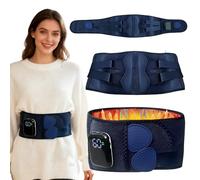 DAJASD Coussin Chauffant Electrique, Ceinture Chauffante Lombaire, 107x30 cm Coussin Chauffant Pour La Taille avec 3 Modes et 5 Niveaux Chaleur pour Dos Cervicales Abdomen Cadeau pour Papa et Maman