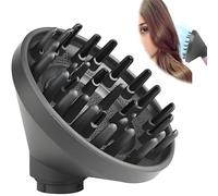 DAJASD Diffuseur amélioré pour Dyson Airwarp HS01 HS03 HS05, conversion pour Dyson Airwrap Styler en sèche-cheveux, buse diffuseur de cheveux pour Dyson pour Airwrap - Noir