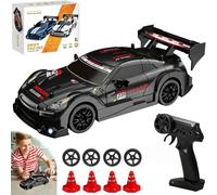 DAJASD RC Drift Car, 1:24 2.4Ghz Remote Control Car with Cool Lighting & 2 Batteries 50 Mins Play Time, 30km/h High Speed 4WD Racing RC Drifting Cars, Radio Controlled Car Toys Gifts for Kids Adults