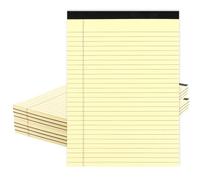 DAJAVE Lot de 8 bloc-notes A4 vierges - 80 feuilles/160 pages - Couverture kraft - Carnet de croquis - Reliure à spirales - Cadeau pour le collège, le bureau, la rentrée scolaire