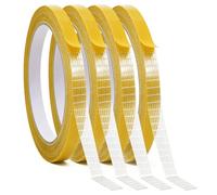 Dajidafu Ruban adhésif double face transparent pour rideaux, robe de mode, ourlet, pantalon, vêtements, couture, repassable, amovible et sans résidus, utilisation polyvalente, 0,8 cm x 10 m x 4 m