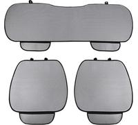 DAJINGFEI 3 Pièces Housse de Siège Voiture pour Fiat Panda II MK3/Mk4 2003 2004 2005 2006 2007 2008 2009-2020, Housse Siege Voiture du Coussin Couvre Siege Auto Respirant et Rafraîchissant en Été,C