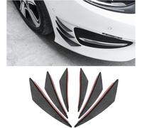 DAJINGFEI 6 Pièces Becquets de Voiture pour Pare-Chocs Avant pour VW Golf 8 MK8 GTI GTE R-Line, Spoiler Modifié pour Voiture Lame de Vent, Pare-Chocs Avant, Spoiler