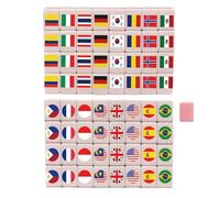 Dajiopao Jeu de,Jeu interactif Parent-Enfant Portable - Tuiles de Jeu à Motif Football,pour Ado Enfant Famille Amis Vacances Scolaires Soirées