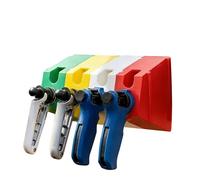 Dajiopao Support à outils pour animaux de ferme, 4 pièces, étagère magnétique pour applicateurs d'animaux - Rangement mural pour outils d'animaux - Pour bétail, grange, écurie, atelier, garage et