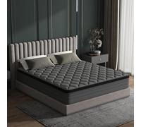 DAJIYUHC Matelas 140x200 - Épais 20 cm, Matelas Hybride en Mousse à mémoire de Forme à Ressorts ensachés, Convient aux Enfants et aux Adultes, certifié Öko-Tex, Ergonomique 7 Zones
