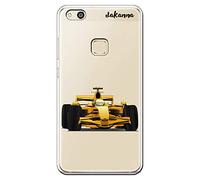 dakanna Coque pour Huawei P10 Lite en Silicone | Voiture de Course | Étui Housse en TPU Souple - Fond Transparent