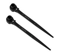 DAKCOS chafaudage 19/22 mm Cliquet réversible droite/gauche, noir