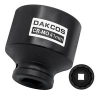 DAKCOS Douille 41 mm 12 Pans 1/2"(12.5 mm) Douille Clé à chocs en CR-MO