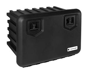 Daken A110 Boîte de rangement, en plastique, pour camion, 685 x 503 x 500 mm, 109 l, caisse à poussière, à timon