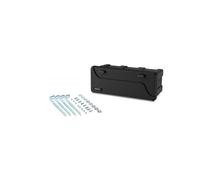 DAKEN BLACKIT Coffre à outils 50,6l boîte de rangement 750x300x355mm avec supports de montage coffre de transport robuste et étanche pour remorque et camion noir