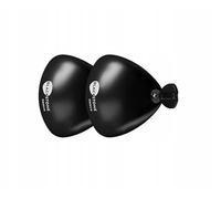 Daken Blackstone Combo Serrure de sécurité automatique en acier inoxydable pour porte arrière et latérale, Noir, 108x108mm