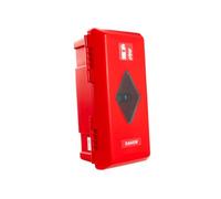 DAKEN Coffret extincteur ADAMANT 82070 pour camion et remorque 6kg 611x310x247mm rouge Boîte de protection haute sécurité avec fenêtre d'inspection Homologué VCA et certifié TÜV