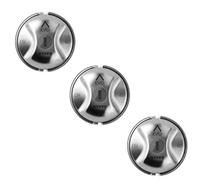 DAKEN Saturn Evo Triple - Lot de 3 Serrures Antivols Robustes pour Véhicules Utilitaires, Verrouillage Manuel, Acier Inoxydable