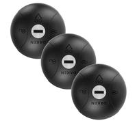 DAKEN Saturn GO Triple - Lot de 3 Serrures Antivols Fixes pour Véhicules Utilitaires, Verrouillage Manuel, Zamak, Couleur Noir