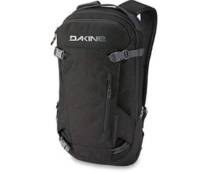 Dakine Heli Pack Sac à dos de snowboard et de ski pour homme 12 l, Noir, taille unique