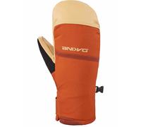 Dakine - Moufles de ski en GORE-TEX - Fleetwood Gore-Tex Short Mitt Gingerbread pour Femme en Nylon - Taille L - Orange Orange L