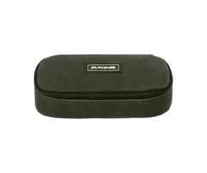 Dakine School Case XL Trousse Scolaire - Vert Foncé | Compartiment Mesh Zippé, Polyester Recyclé, Stylos & Autocollants Inclus, Fermeture Éclair, 16 Designs Disponibles