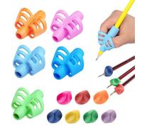 DAKLOP 12 Pcs stylo ergonomique enfant droitier, maped concentration, guide doigts ecriture enfant, Aide écriture, Guide Doigt Ecriture, Pencil Grips for Kids Ergonomique Pour Enfant Adulte Besoins