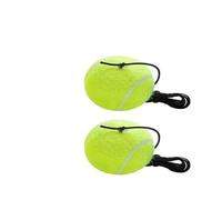 DAKLUNAR Kit d'entraînement de Tennis, avec 2 balles rebondissantes, Outil d'auto-Apprentissage, équipement d'entraînement de Tennis pour Adultes