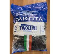 DAKOTA Croisillon autonivelant pour Two Level - Sachet de 250 pcs 2 mm - Terrasse et sol