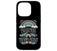 Dakota Vibes Only Cute Retro Girls Dakota Name Coque pour iPhone 14 Pro