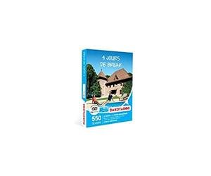 Dakotabox - Coffret cadeau 4 jours de break - Idée cadeau de voyage originale - Trois nuits avec petits-déjeuners pour 2 personnes