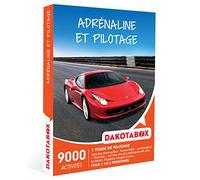 Dakotabox - Coffret cadeau Adrénaline et pilotage - Idée cadeau sport automobile - Un stage de pilotage pour 1 ou 2 personnes