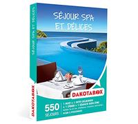 Dakotabox - Coffret cadeau Séjour spa et délices - Idée cadeau - Une nuit avec petit-déjeuner, dîner et séance bien-être pour 2
