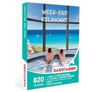 DAKOTABOX - Week-end relaxant - Coffret Cadeau Séjour Bien-être - 1 nuit avec petit-déjeuner et accès à l'espace détente pour 2 personnes
