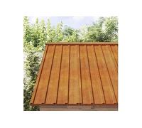 vidaXL Panneaux de Toiture 12 pcs, Toits d'Abris, Tôles Profilées, Panneaux de Toit d'Abris de Jardin Grange Hangar Extérieur, Rouillé 100x44 cm Acier Corten Gris https://www.fnac.com/mp48645190/vidaXL-Panneaux-de-toiture-12-pcs-rouille-100x44-cm-Acier-corten/w-4?oref=86b66d22-3a40-6078-b329-fd2b5e1a1251