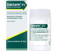 Daktarin 2% Nitrate De Micon. Poudre Application Cutanée Flacon Poudreur 30g