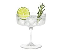 DAL CERO® Verre à Cocktail 200 ml – Design Côtelé Élégant – Coupe pour Cocktails, Apéritifs & Desserts
