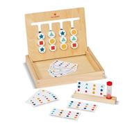 Dal - Code in Temps, Jeu d'adresse en Bois adapté aux Enfants à partir de 6 Ans et Plus.