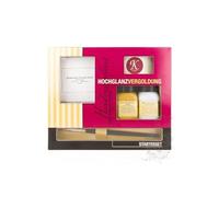 Dal Molin Base et activateur Instacoll, pinceau, tissu et feuille d'or