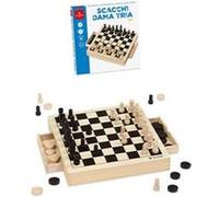 Jeu de société Dal Negro Echecs Dama Tria