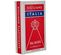 Dal Negro 10072 - Siciliane Italie - Cartes de Jeu régionales - Trousse Rouge
