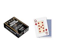 Dal Negro – Jeu de cartes Texas Hold'em 24140 – Qualité Casinò rétro Bleu