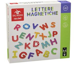 Dal Negro 53827 Lettres magnétiques, Multicolores, 822064