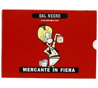 Dal Negro 90004 - Mercante en foire Etui Rouge, cartes de jeu - version italienne