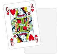 Dal Negro cartes à jouer Carton de poker blanc Blanc G