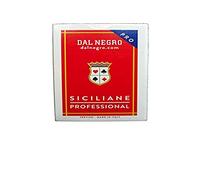 Dal Negro Cartes à Jouer Siciliane, 82mm, Rouge, 40 Pièces 15010 Multicolore M