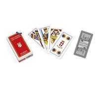 Dal Negro Cartes de jeu régionales Dal Trevisane 15005, étui rouge, version italienne