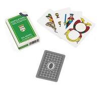 DAL NEGRO - Jeu De Scopa & Briscola, 40 Cartes Napoletane N.81 100% Plastique Étui Cartonné