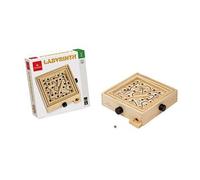 Dal Negro labyrinthe 21,5 x 21,5 x 4 cm bois brun