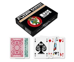 Dal Negro NTP 500026 Cartes à Jouer Ramino PVC-Bouquet Floral