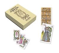 Dal Negro Tarot Indovino - Jeu de Cartes de Divination - 78 Cartes - Étui Rigide - Instructions en Anglais - Poids : 3E+1 Grams - Pour Adolescent et Adult - Dimensions : 7.5 x 19.5 cm