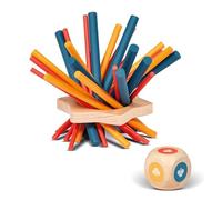 Dal - Shangai Stellare, Jeu d'adresse en Bois adapté aux Adultes, garçons et Enfants à partir de 5 Ans.