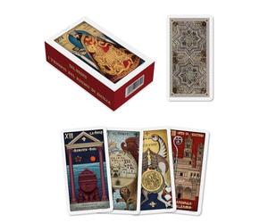 Dal - Tarot Les Triomphes du Royaume de Sicile de Paul Asaro. Jeu de Tarot Traditionnel pour Cartomancie Complet et de Haute Qualité, pour Débutants et Avancés.